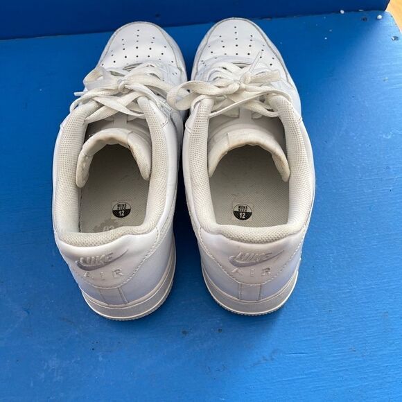 Nike Air Force 1 White Casual Shoes Mens Size 13